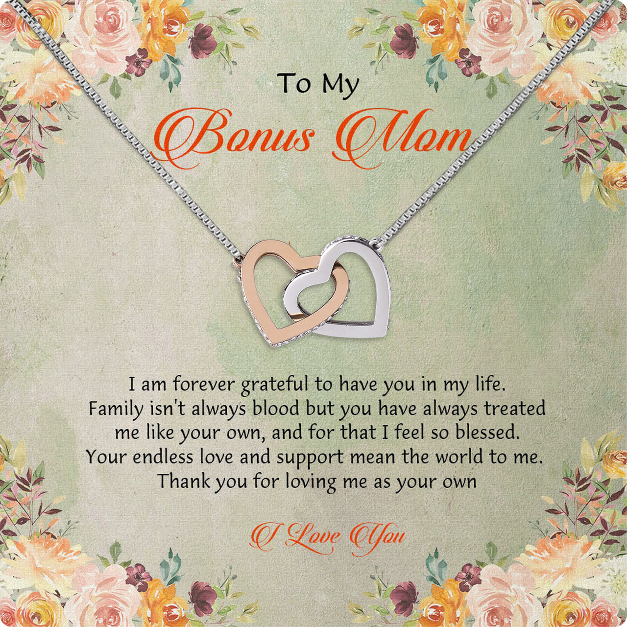 Bonus Mom Necklace: Honor the Heart That Chose You