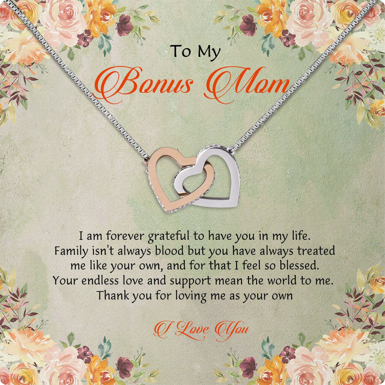 Bonus Mom Necklace: Honor the Heart That Chose You