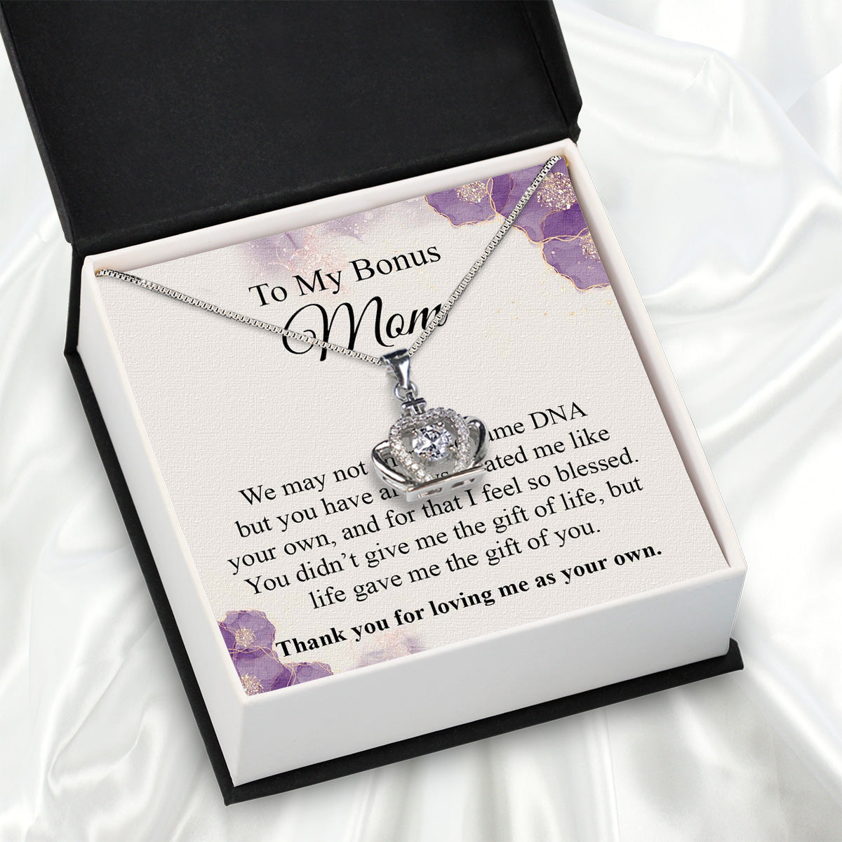 Bonus Mom Necklace: Honor the Heart That Chose You