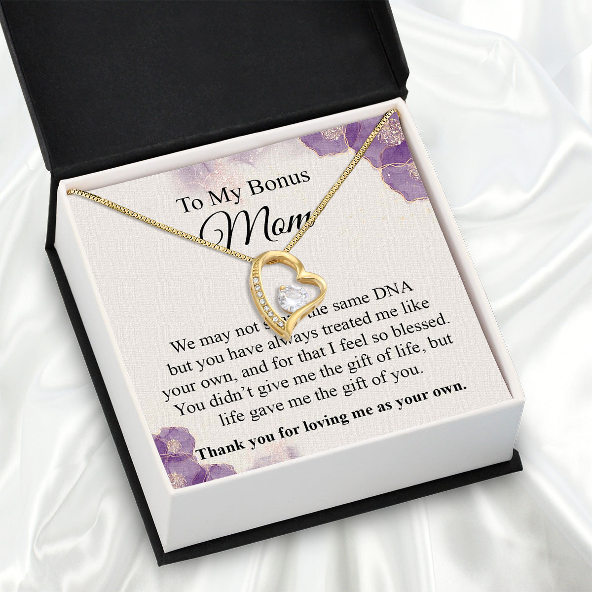 Bonus Mom Necklace: Honor the Heart That Chose You