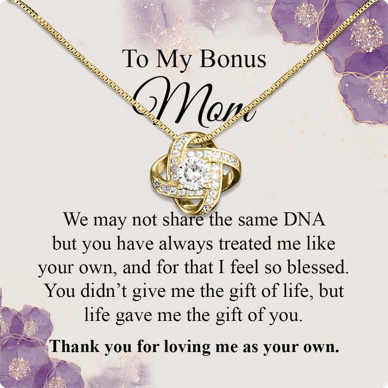 Bonus Mom Necklace: Honor the Heart That Chose You