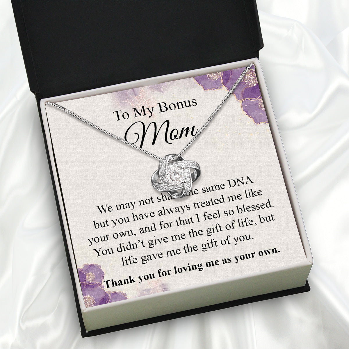 Bonus Mom Necklace: Honor the Heart That Chose You