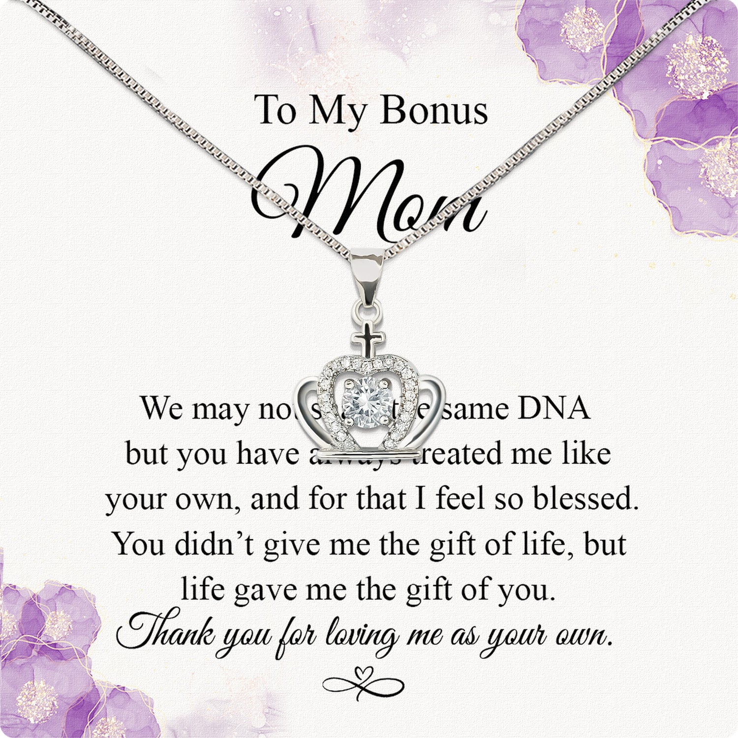 Bonus Mom Necklace: Honor the Heart That Chose You
