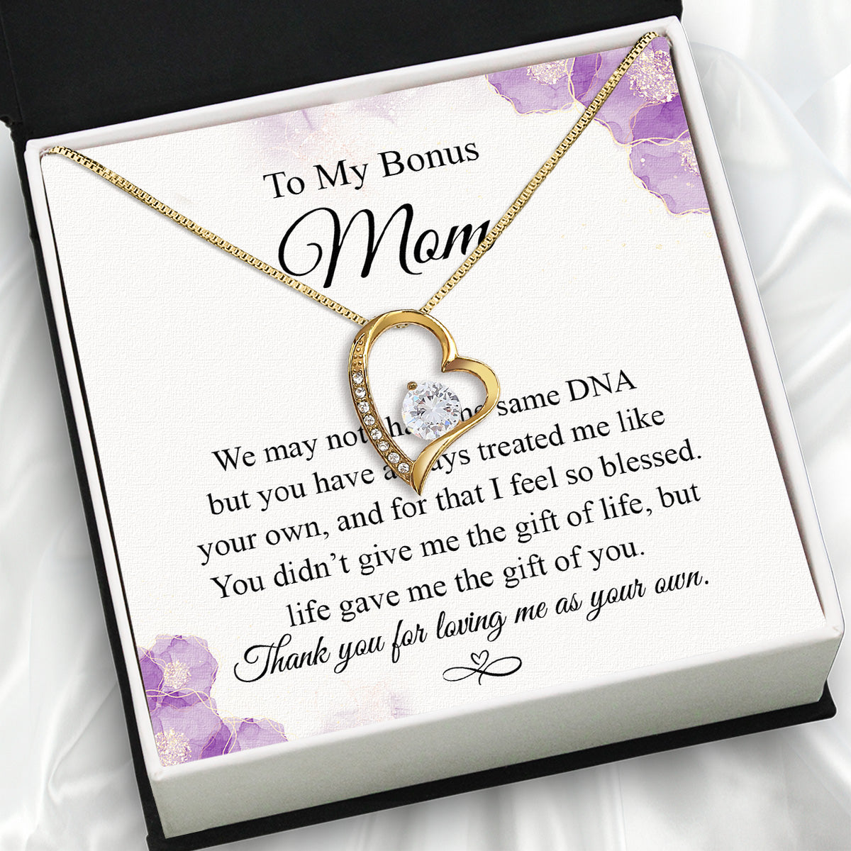 Bonus Mom Necklace: Honor the Heart That Chose You