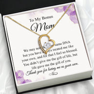Bonus Mom Necklace: Honor the Heart That Chose You