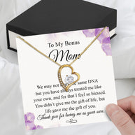 Bonus Mom Necklace: Honor the Heart That Chose You