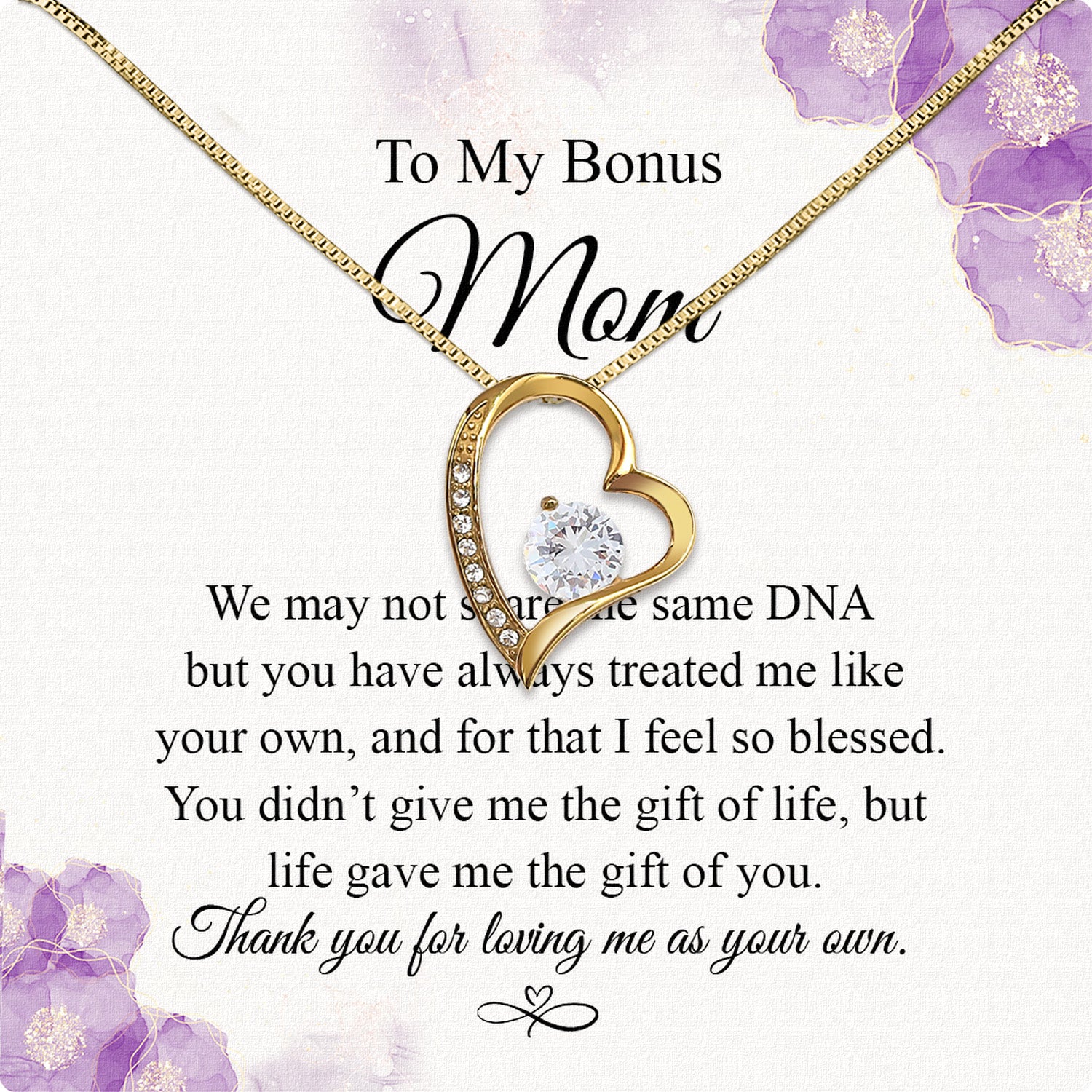 Bonus Mom Necklace: Honor the Heart That Chose You