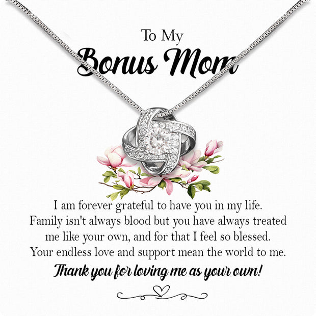 Bonus Mom Necklace: Honor the Heart That Chose You