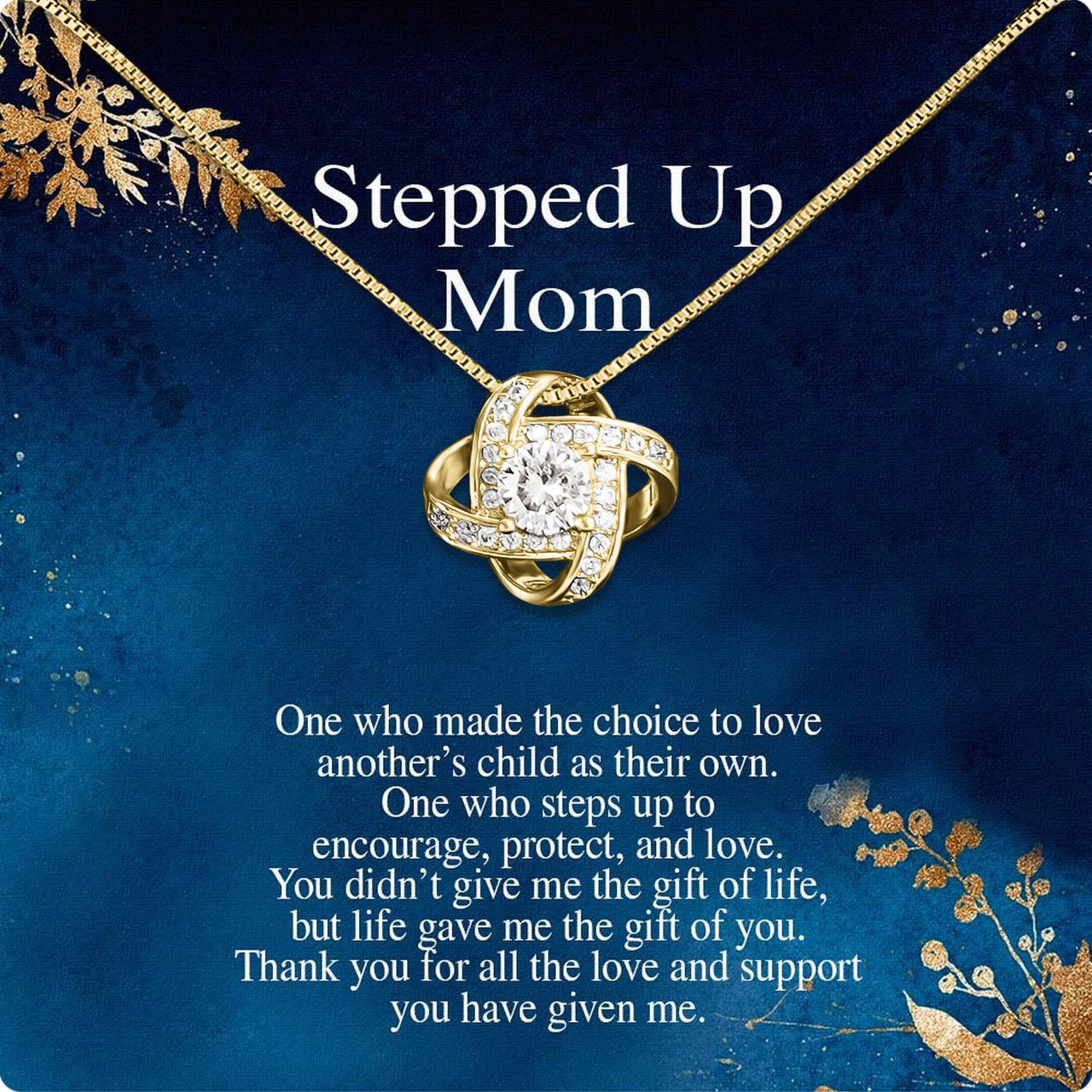 Bonus Mom Necklace: Honor the Heart That Chose You