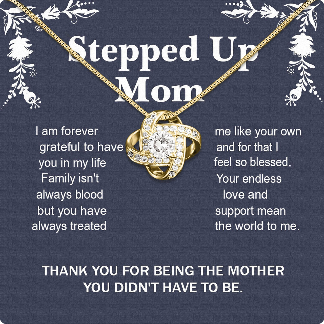 Bonus Mom Necklace: Honor the Heart That Chose You