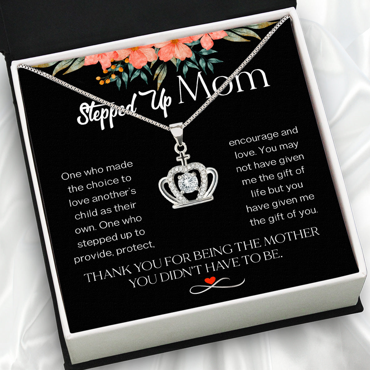 Bonus Mom Necklace: Honor the Heart That Chose You