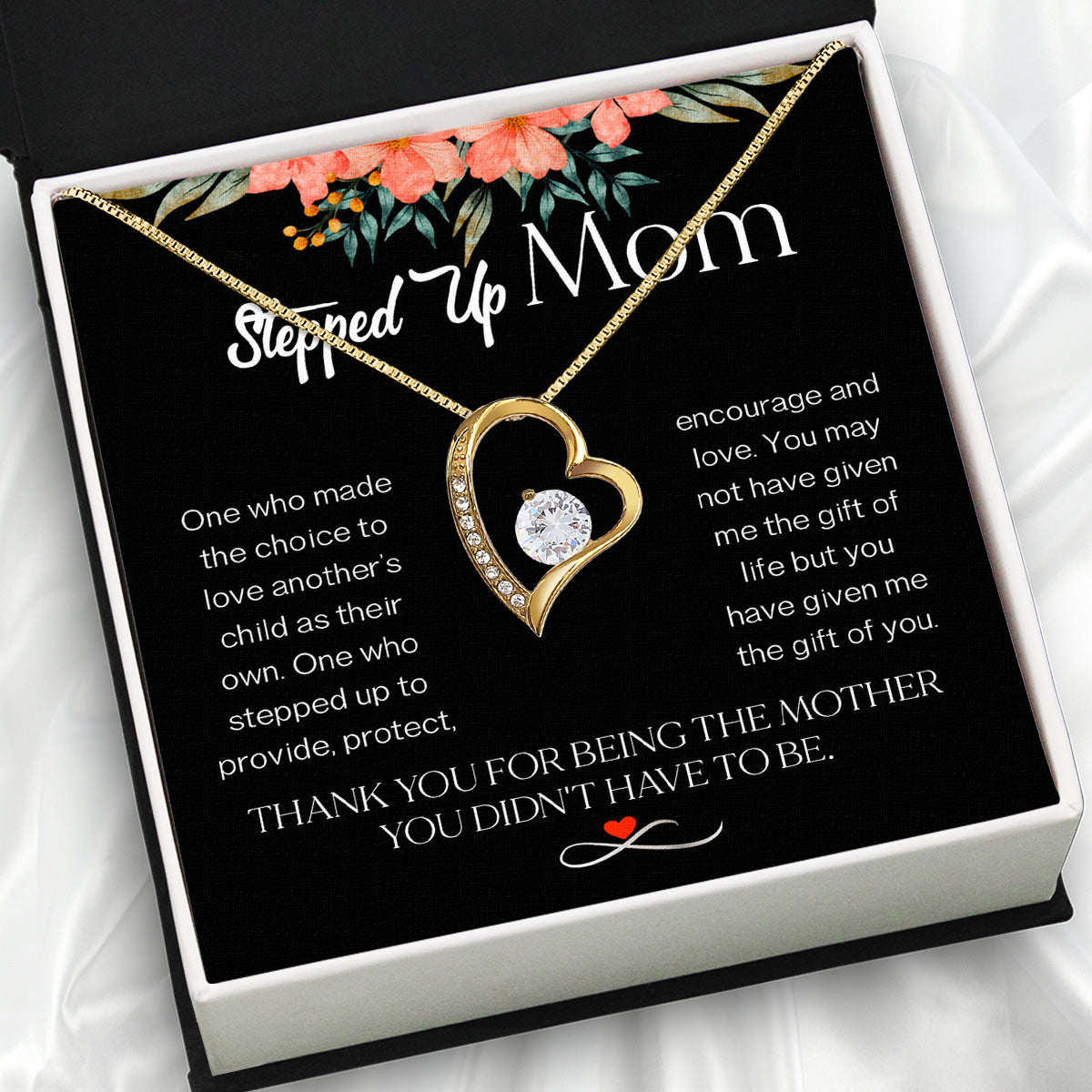 Bonus Mom Necklace: Honor the Heart That Chose You