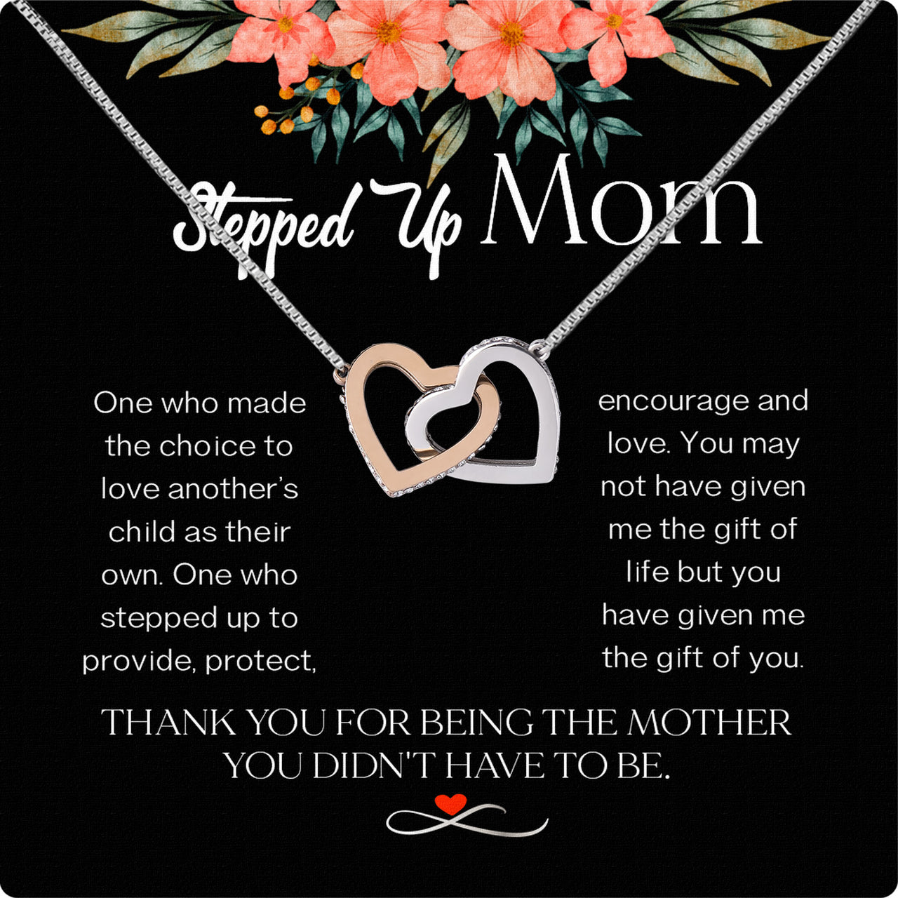 Bonus Mom Necklace: Honor the Heart That Chose You