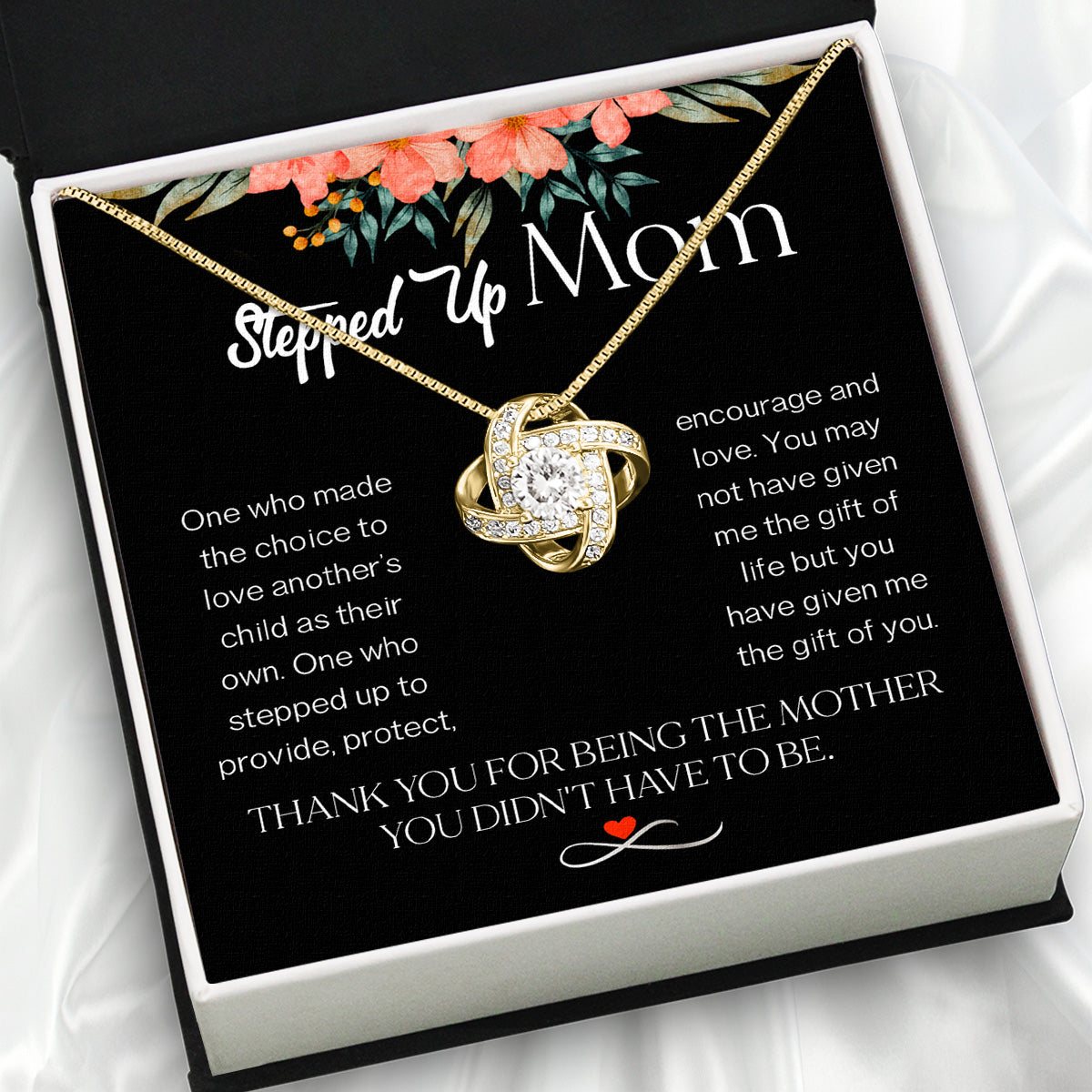 Bonus Mom Necklace: Honor the Heart That Chose You