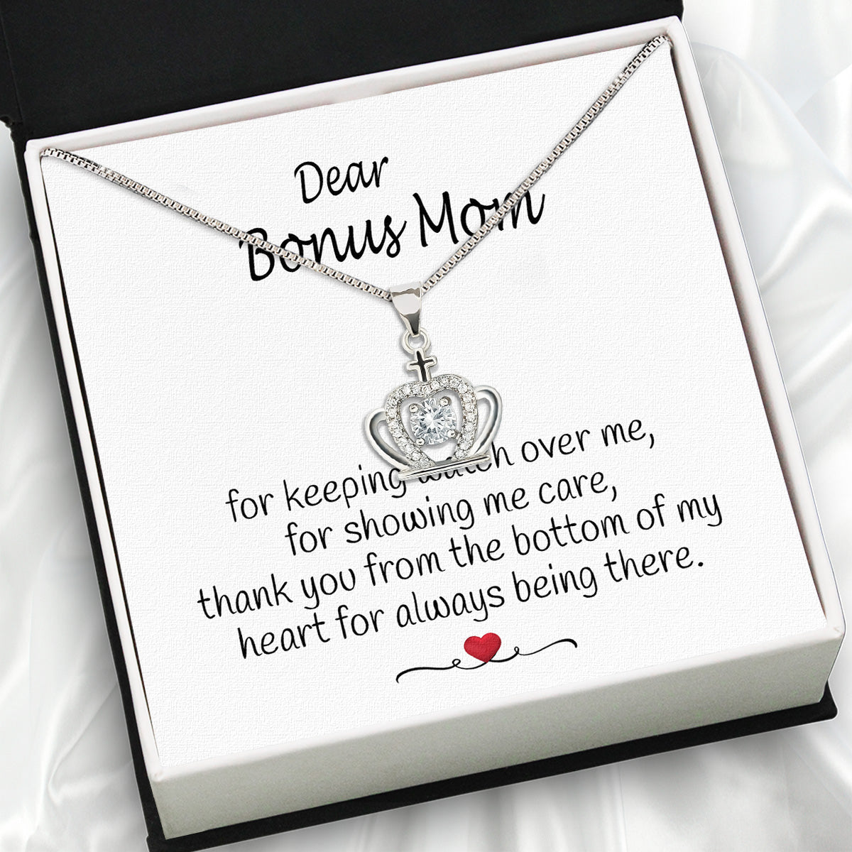 Bonus Mom Necklace: Honor the Heart That Chose You