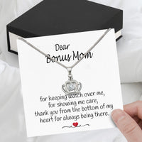 Thumbnail for Bonus Mom Necklace: Honor the Heart That Chose You