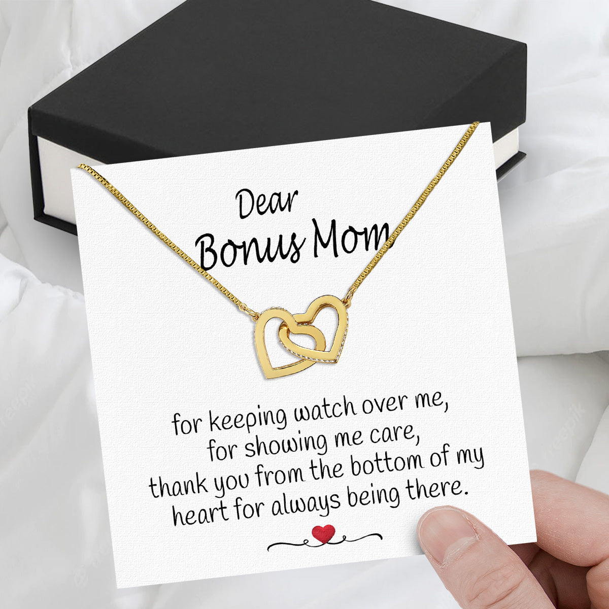 Bonus Mom Necklace: Honor the Heart That Chose You