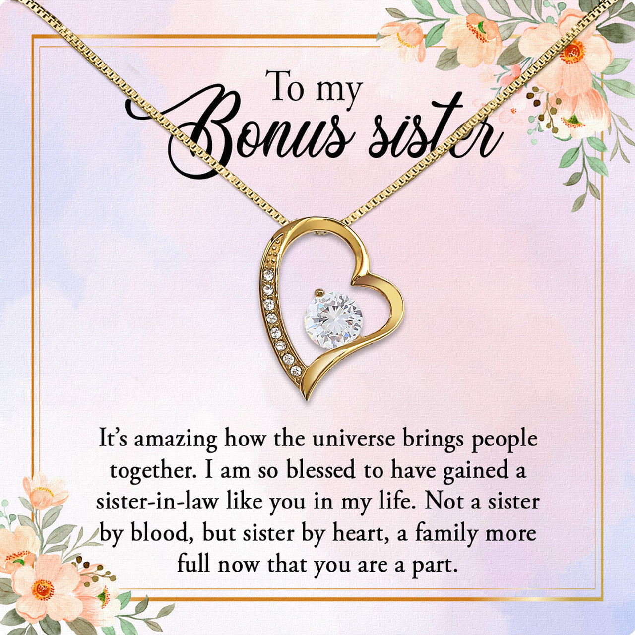 Bonus Mom Necklace: A Heartfelt Gesture from Daughter or Son