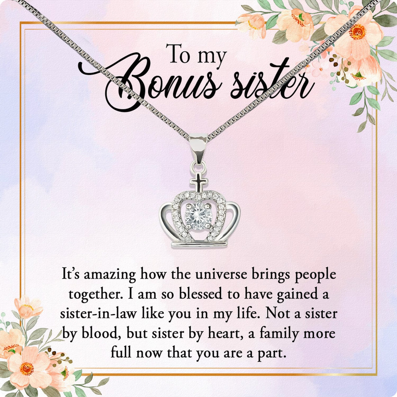 Bonus Mom Necklace: A Heartfelt Gesture from Daughter or Son