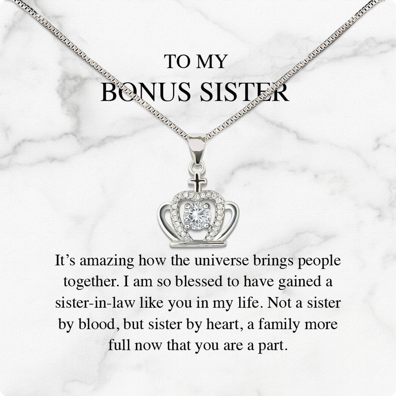 Bonus Mom Necklace: A Heartfelt Gesture from Daughter or Son