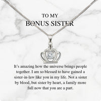 Thumbnail for Bonus Mom Necklace: A Heartfelt Gesture from Daughter or Son