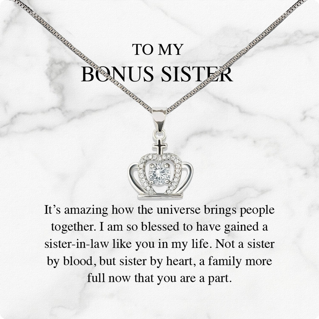 Bonus Mom Necklace: A Heartfelt Gesture from Daughter or Son