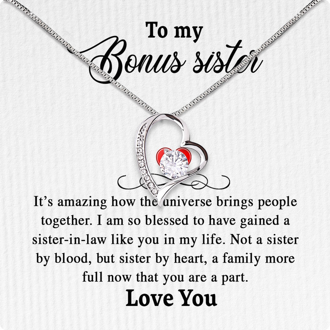 Bonus Mom Necklace: A Heartfelt Gesture from Daughter or Son