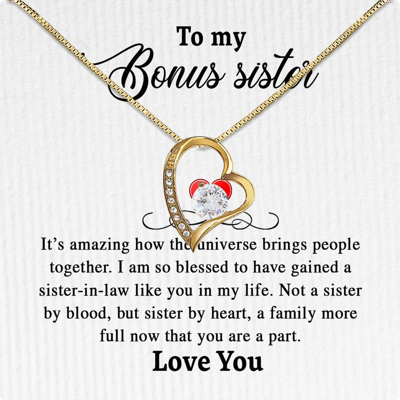 Bonus Mom Necklace: A Heartfelt Gesture from Daughter or Son