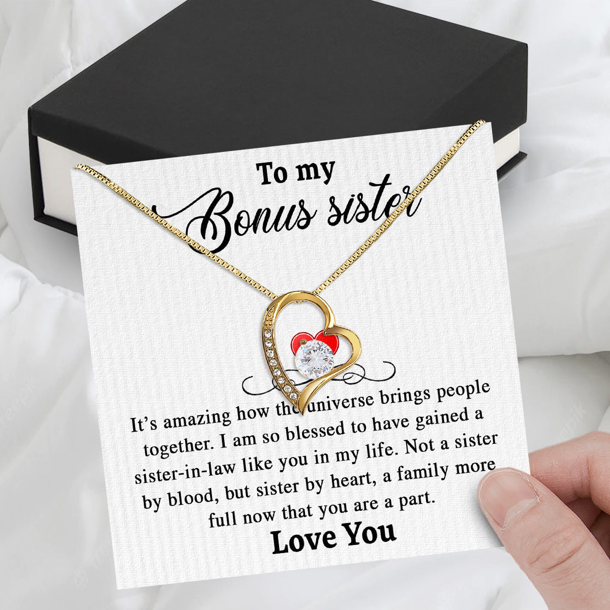 Bonus Mom Necklace: A Heartfelt Gesture from Daughter or Son