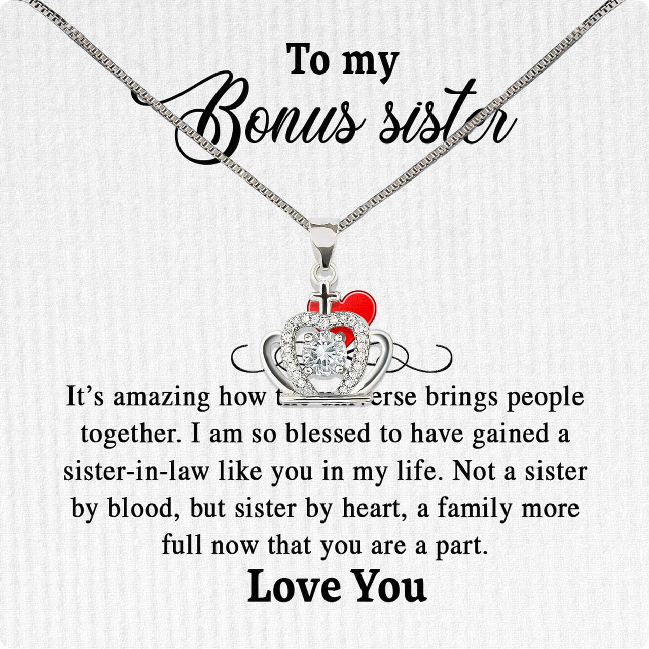 Bonus Mom Necklace: A Heartfelt Gesture from Daughter or Son