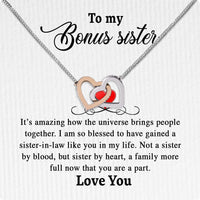 Thumbnail for Bonus Mom Necklace: A Heartfelt Gesture from Daughter or Son