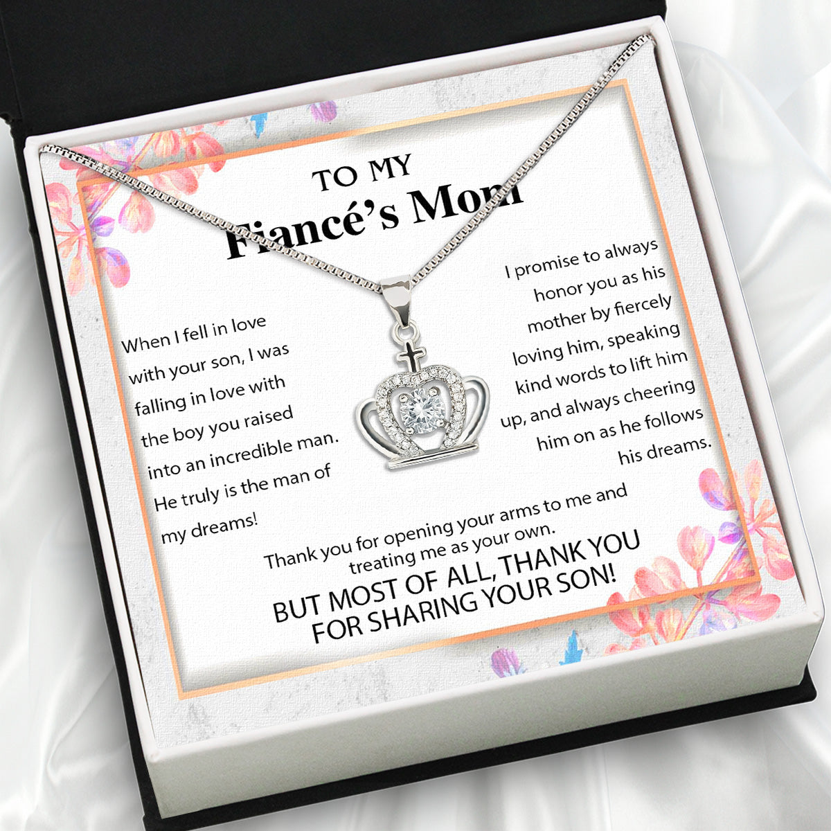 Boyfriend's Mom Necklace: A Heartfelt Gift for the Woman Who Raised Him