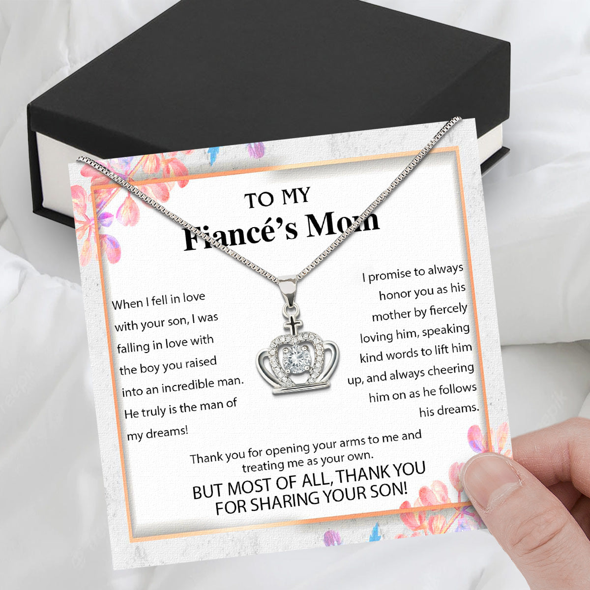 Boyfriend's Mom Necklace: A Heartfelt Gift for the Woman Who Raised Him