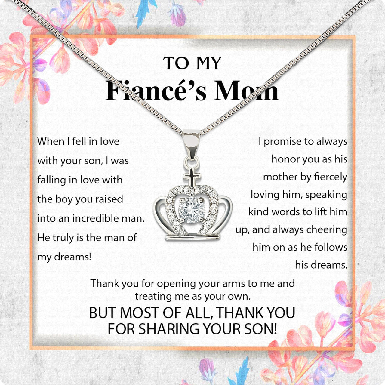 Boyfriend's Mom Necklace: A Heartfelt Gift for the Woman Who Raised Him