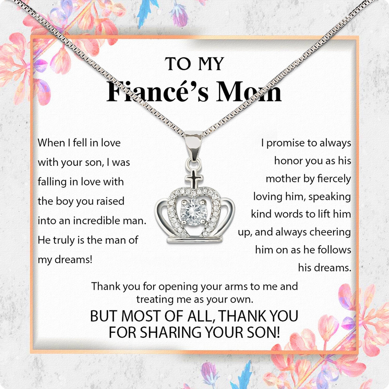 Boyfriend's Mom Necklace: A Heartfelt Gift for the Woman Who Raised Him