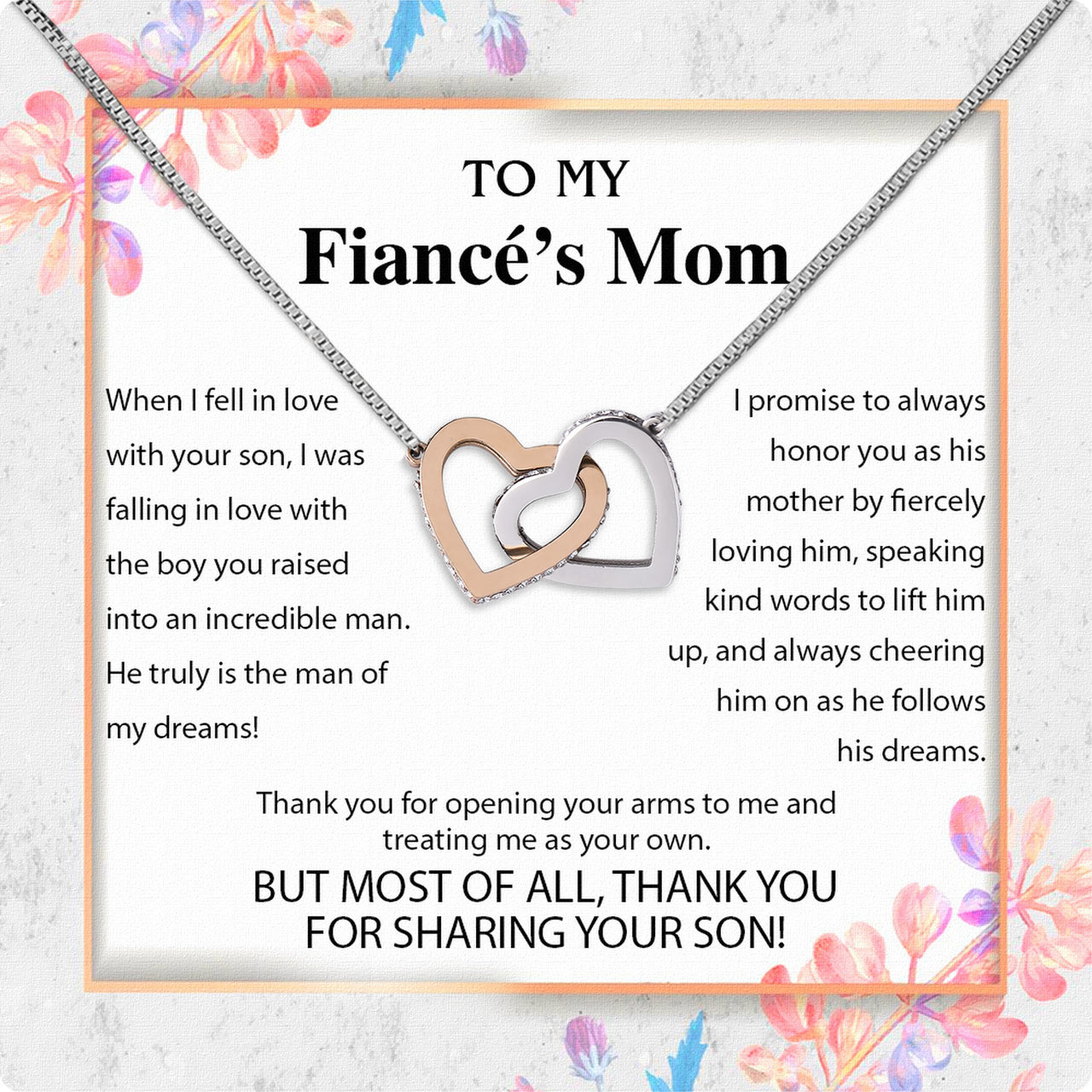 Boyfriend's Mom Necklace: A Heartfelt Gift for the Woman Who Raised Him