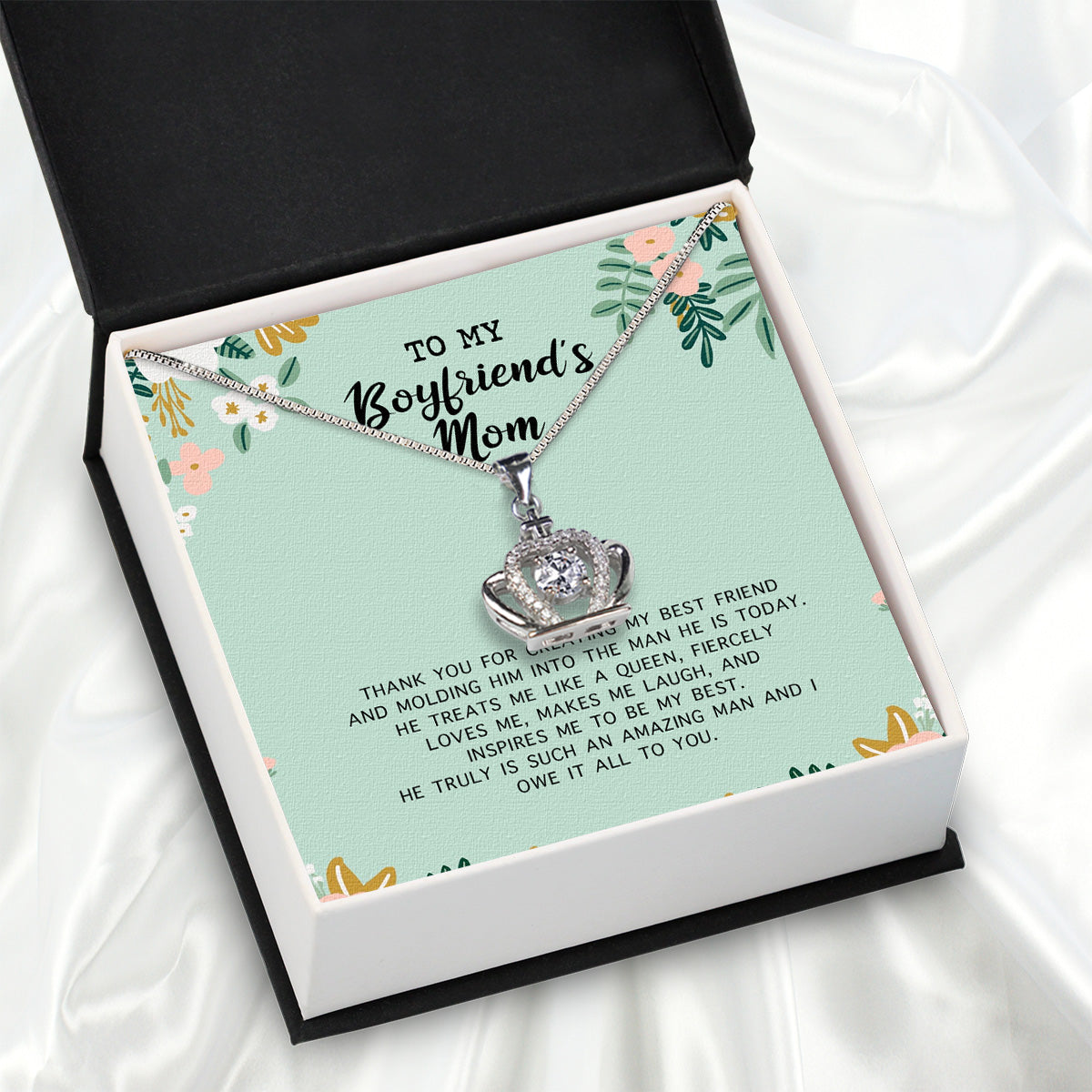 Boyfriend’s Mom Necklace: A Heartfelt Gift for the Woman Who Raised Him