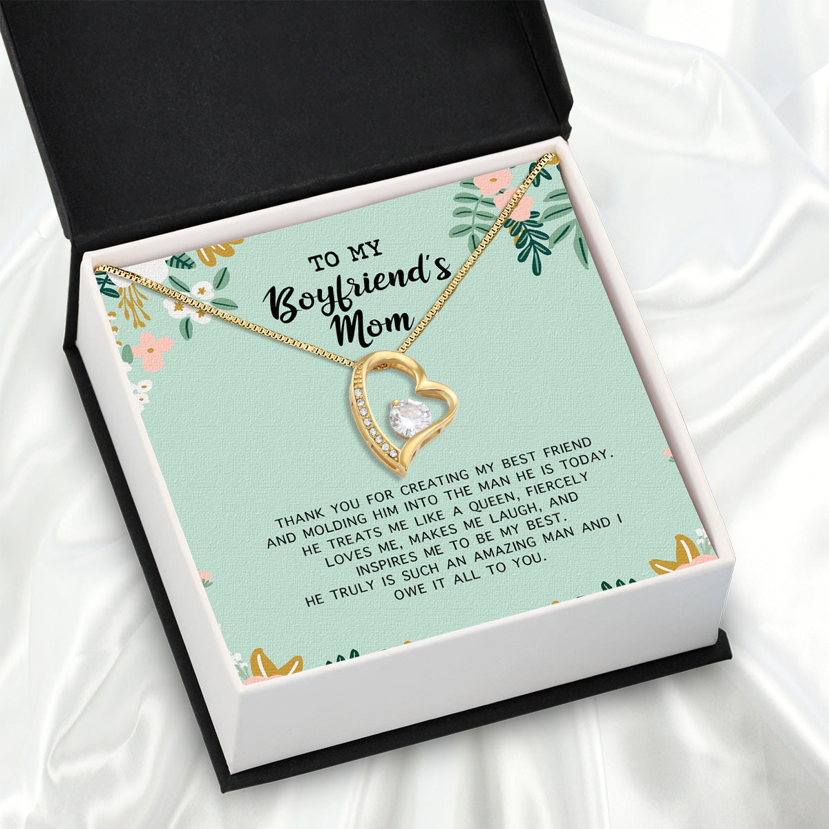 Boyfriend’s Mom Necklace: A Heartfelt Gift for the Woman Who Raised Him