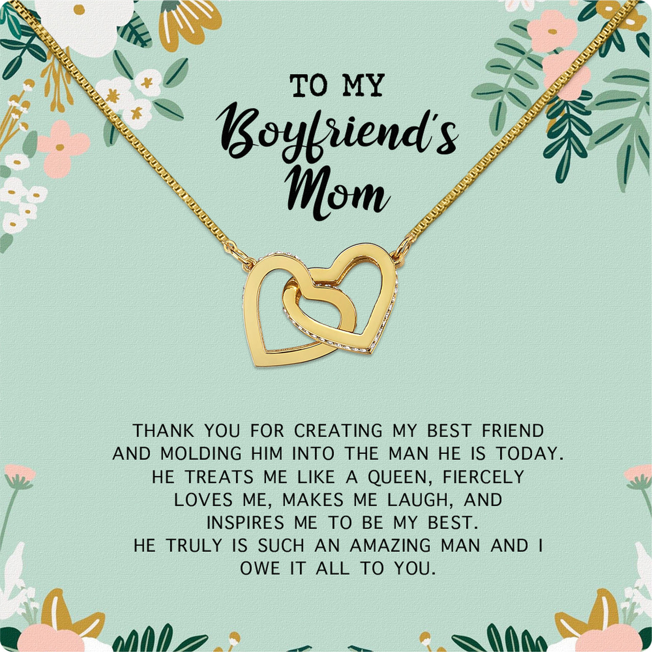 Boyfriend’s Mom Necklace: A Heartfelt Gift for the Woman Who Raised Him