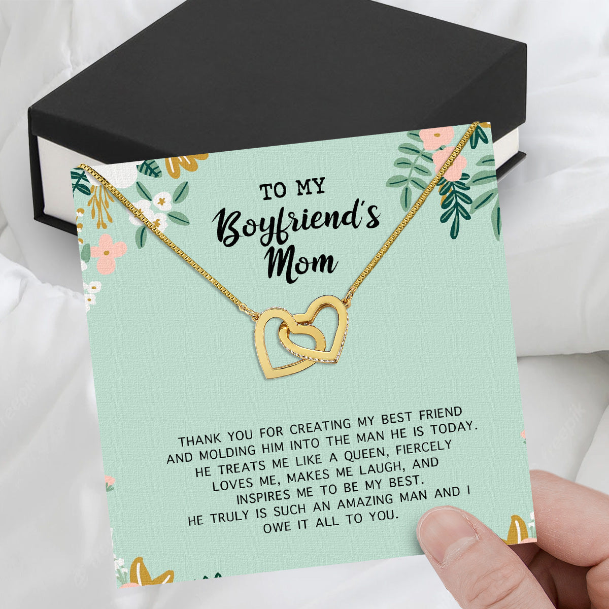 Boyfriend’s Mom Necklace: A Heartfelt Gift for the Woman Who Raised Him