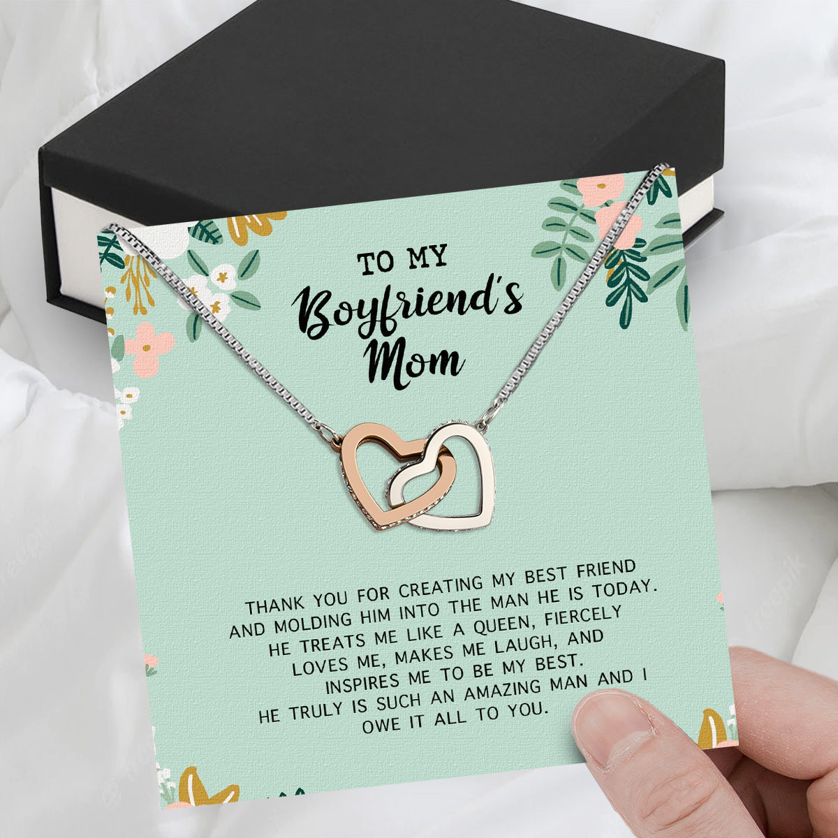 Boyfriend’s Mom Necklace: A Heartfelt Gift for the Woman Who Raised Him