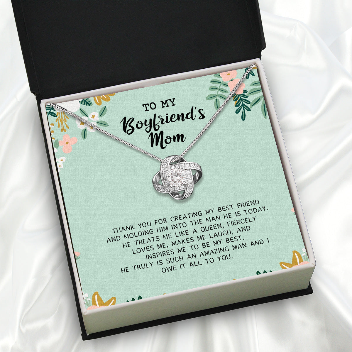 Boyfriend’s Mom Necklace: A Heartfelt Gift for the Woman Who Raised Him