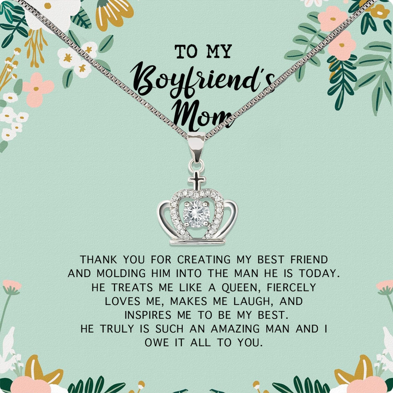 Boyfriend’s Mom Necklace: A Heartfelt Gift for the Woman Who Raised Him