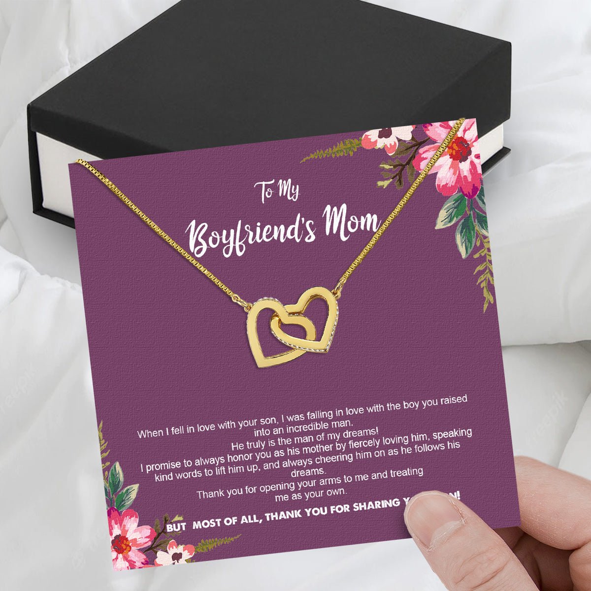 Boyfriend’s Mom Necklace: A Heartfelt Gift for the Woman Who Raised Him