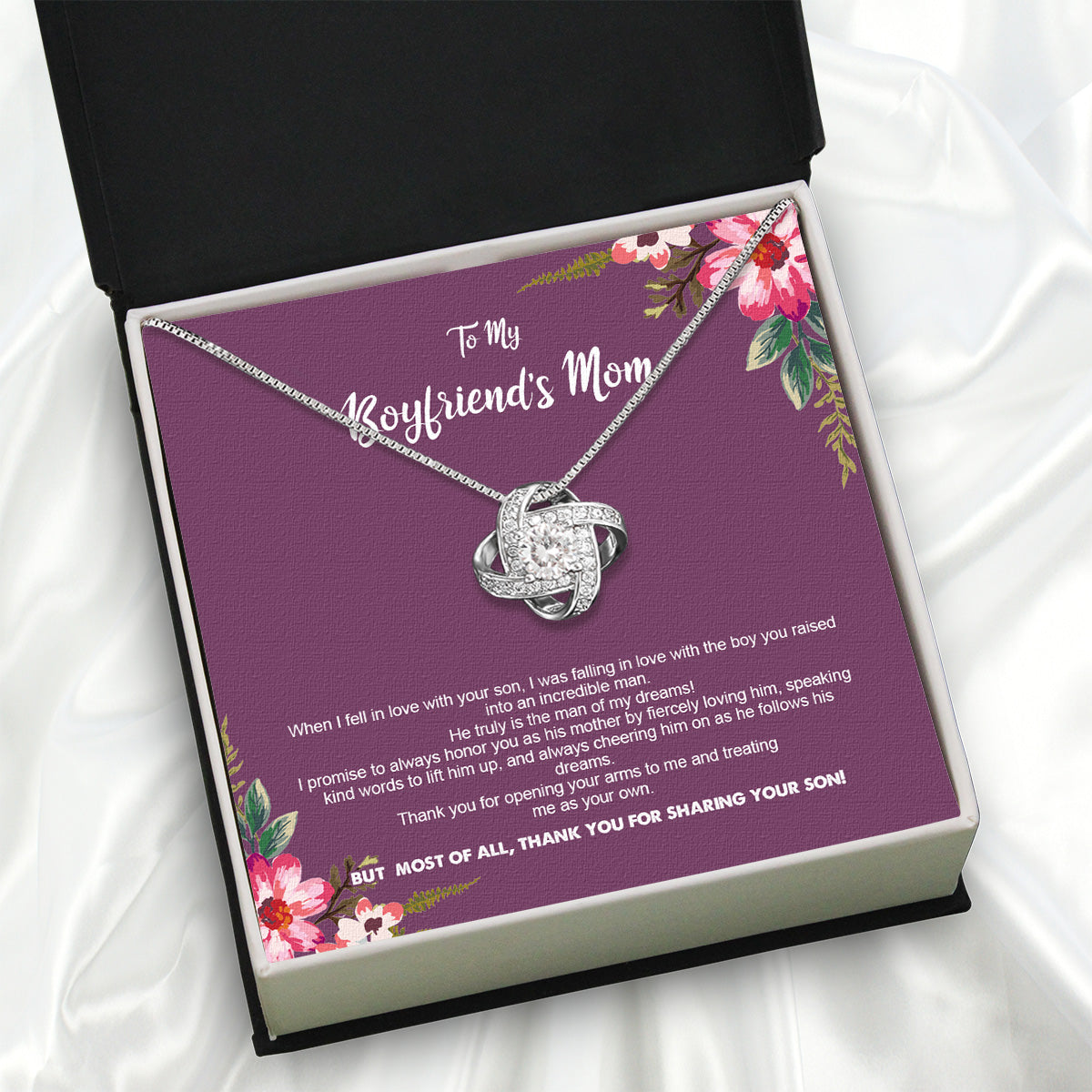 Boyfriend’s Mom Necklace: A Heartfelt Gift for the Woman Who Raised Him