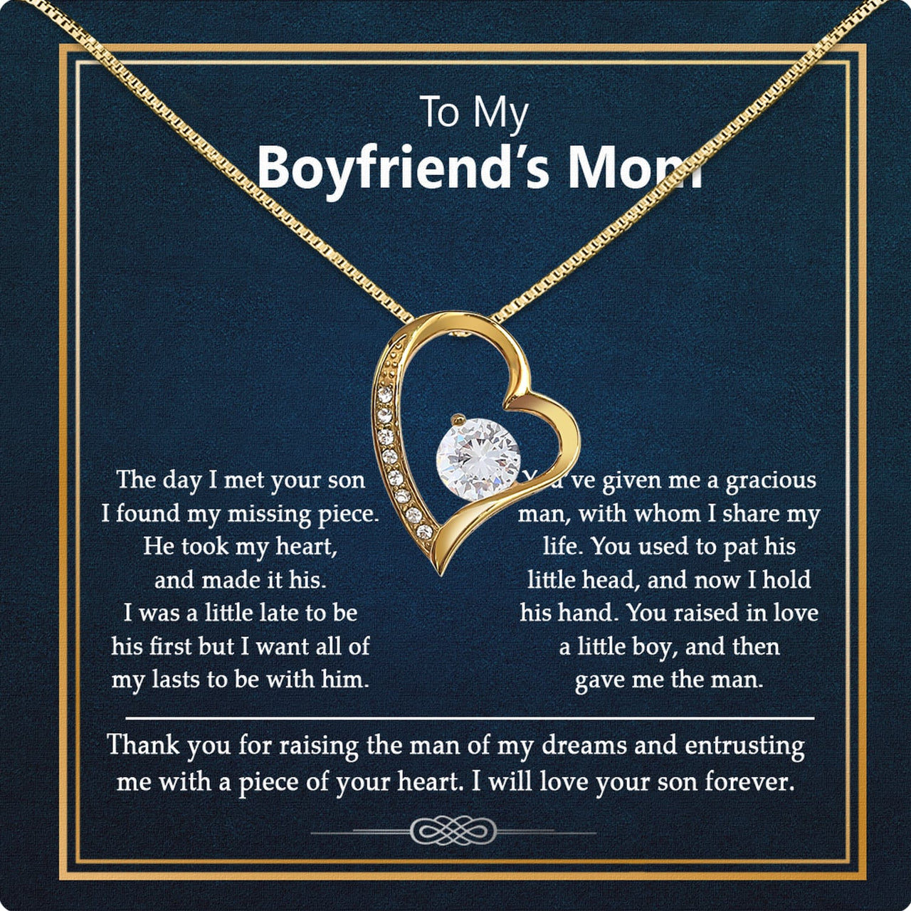 Boyfriend’s Mom Necklace: A Heartfelt Gift for the Woman Who Raised Him