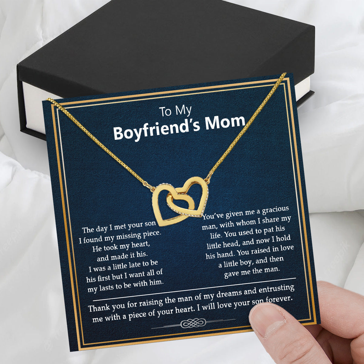 Boyfriend’s Mom Necklace: A Heartfelt Gift for the Woman Who Raised Him