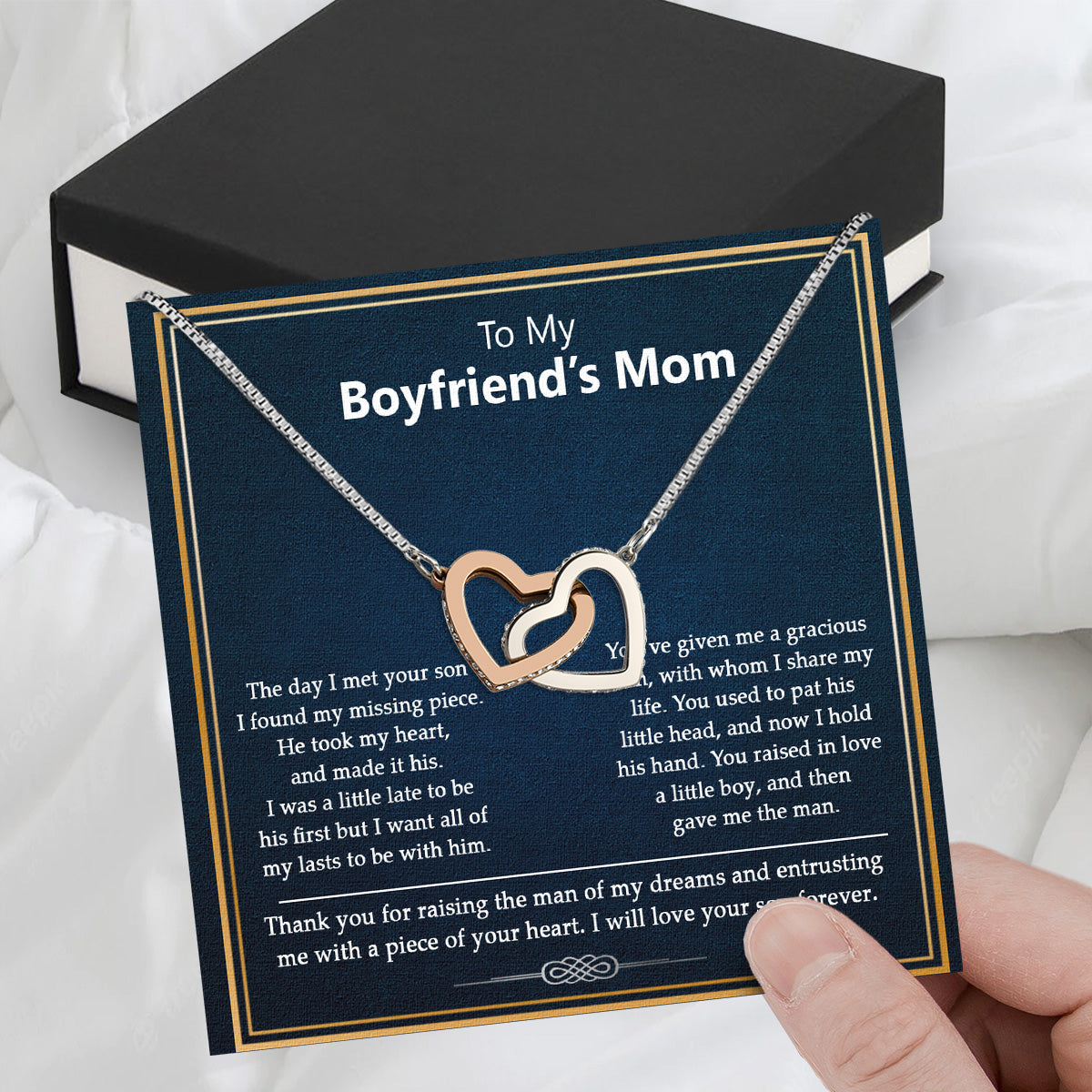 Boyfriend’s Mom Necklace: A Heartfelt Gift for the Woman Who Raised Him