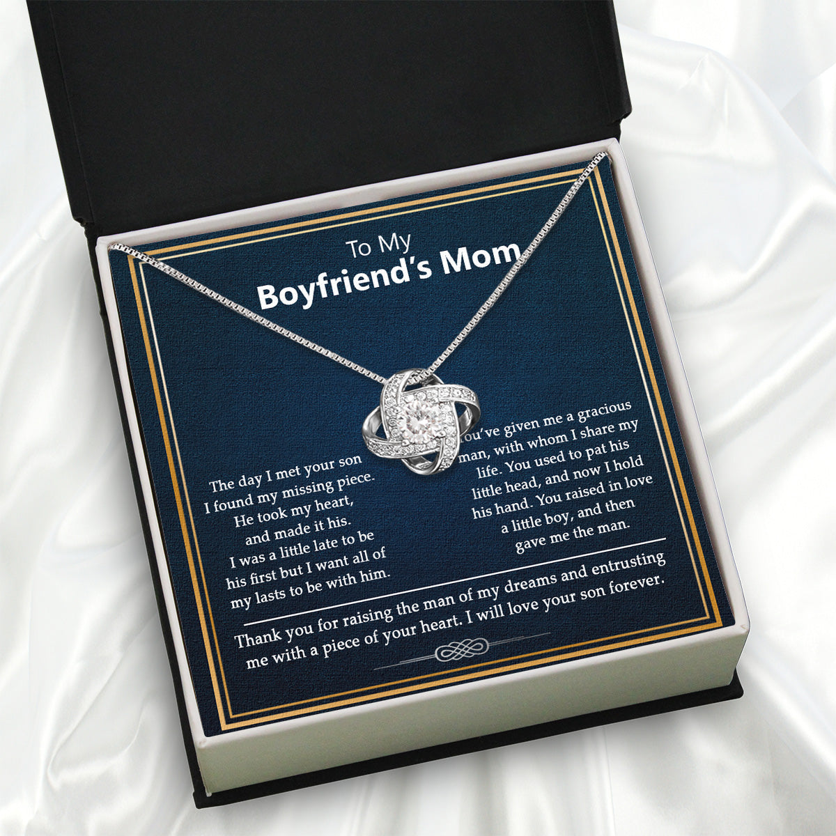 Boyfriend’s Mom Necklace: A Heartfelt Gift for the Woman Who Raised Him