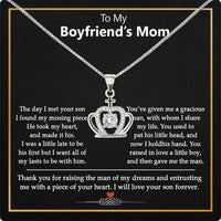 Thumbnail for Boyfriend's Mom Necklace: A Heartfelt Gift for the Woman Who Raised Him